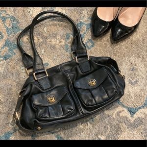 Michael Kors Black Leather Handbag
